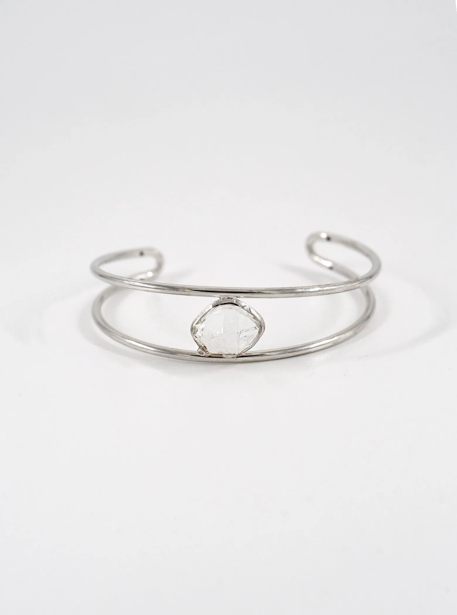 Herkimer Diamond Harmony Bangle