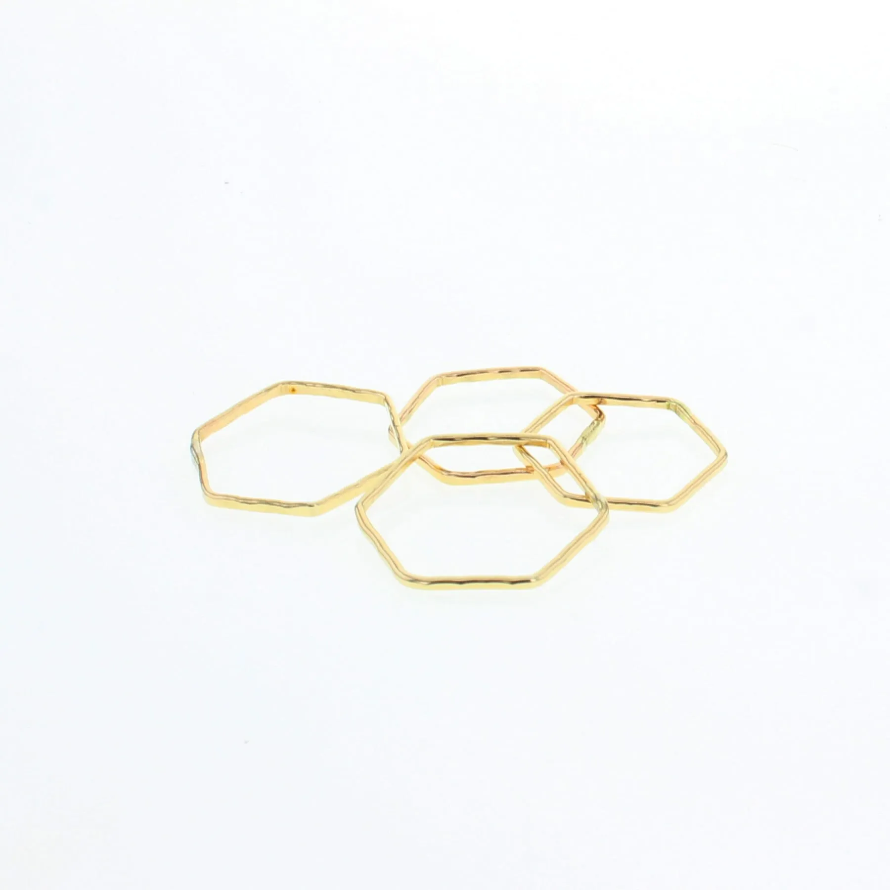 Hexagon Stacking Rings