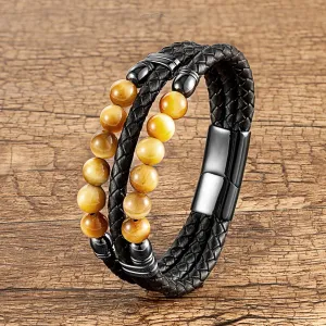 High Quality Natural Tiger Eye Bracelet