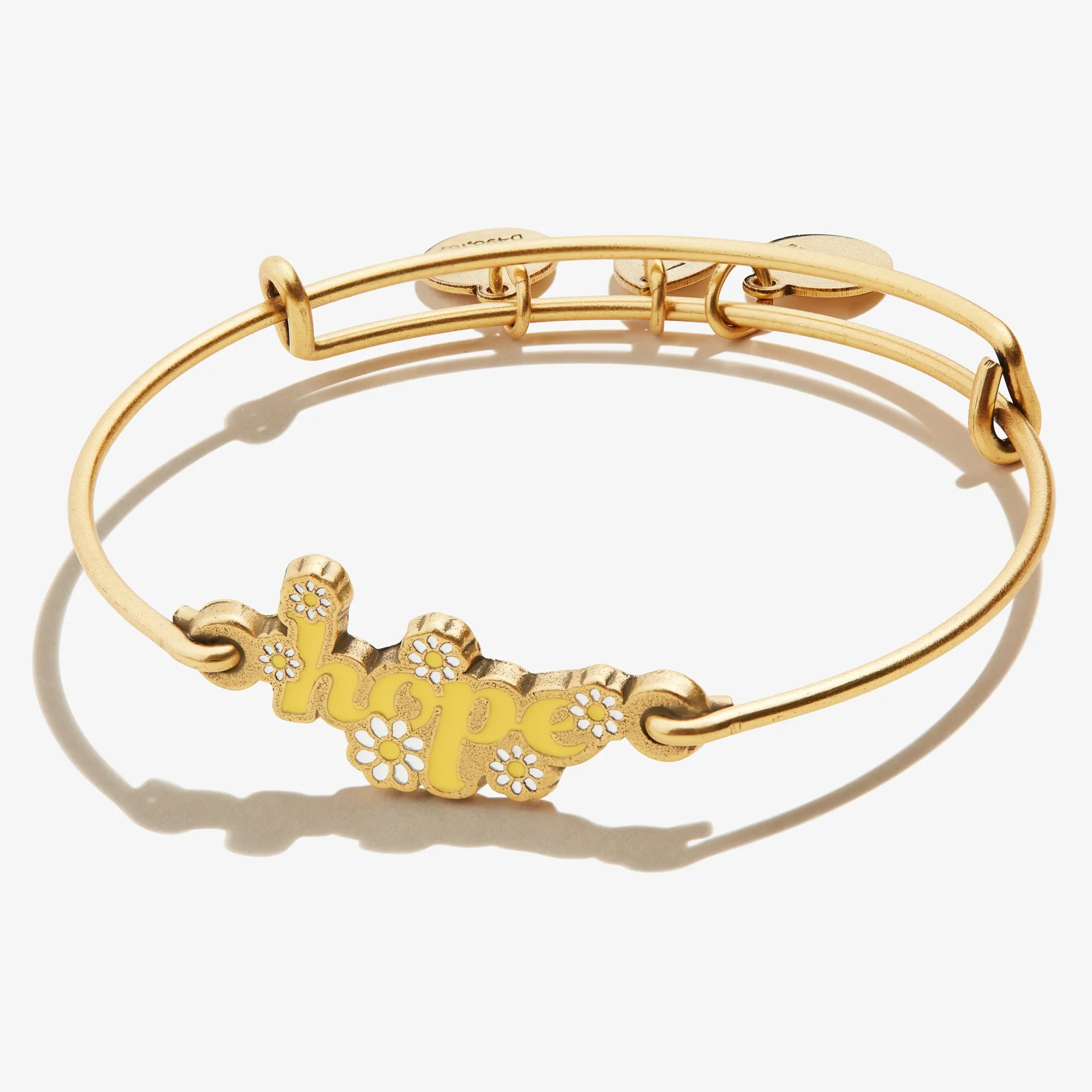 'Hope' Inline Charm Bangle