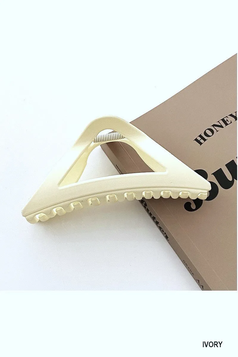 Large Triangle Hair Claw Clip