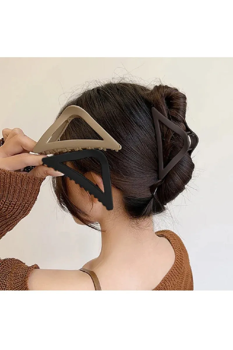 Large Triangle Hair Claw Clip