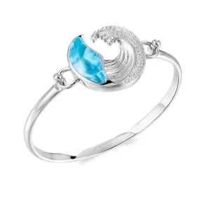 Larimar Ocean Wave Converta Bangle