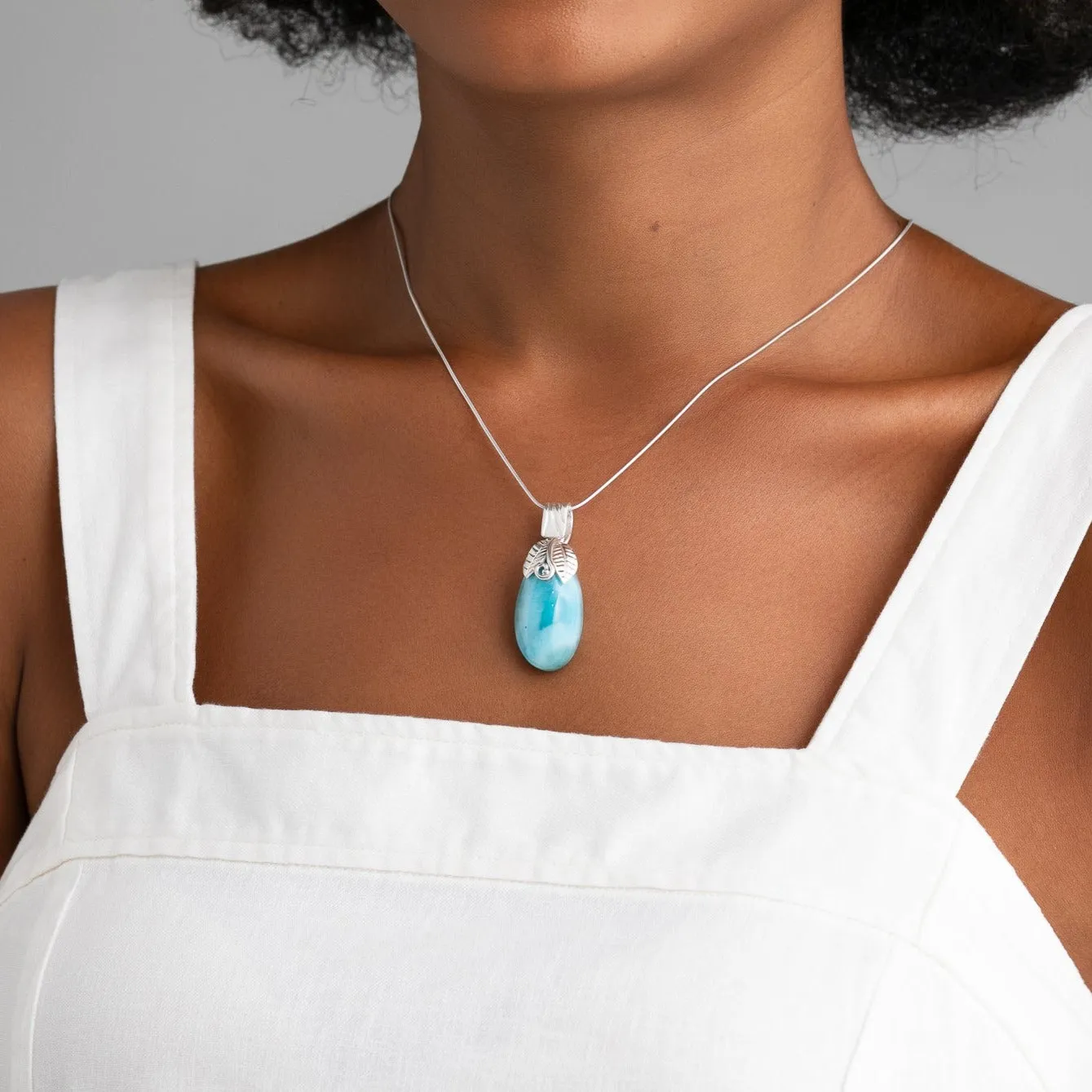 Larimar Pendant Everlee