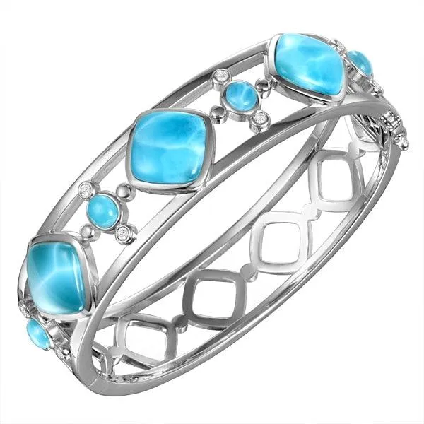 Larimar Royal Bangle