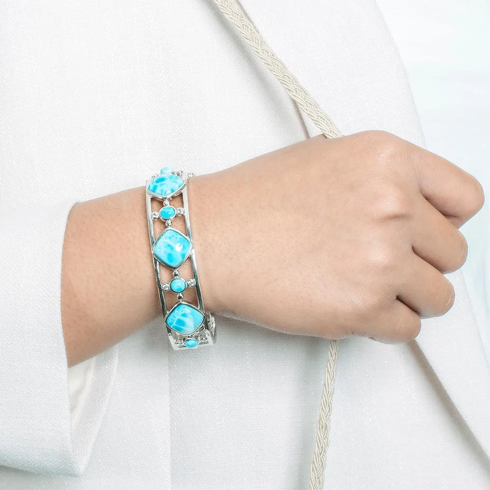 Larimar Royal Bangle