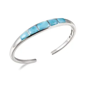 Larimar Wanderlust Bangle