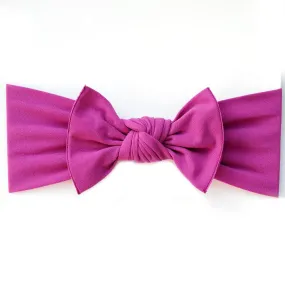 Little Bow Pip - Grape Pippa Bow