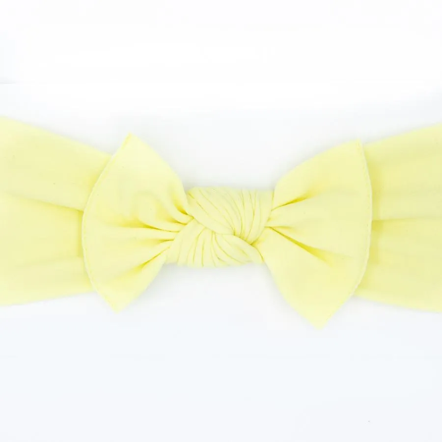 Little Bow Pip - Lemon Pippa Bow