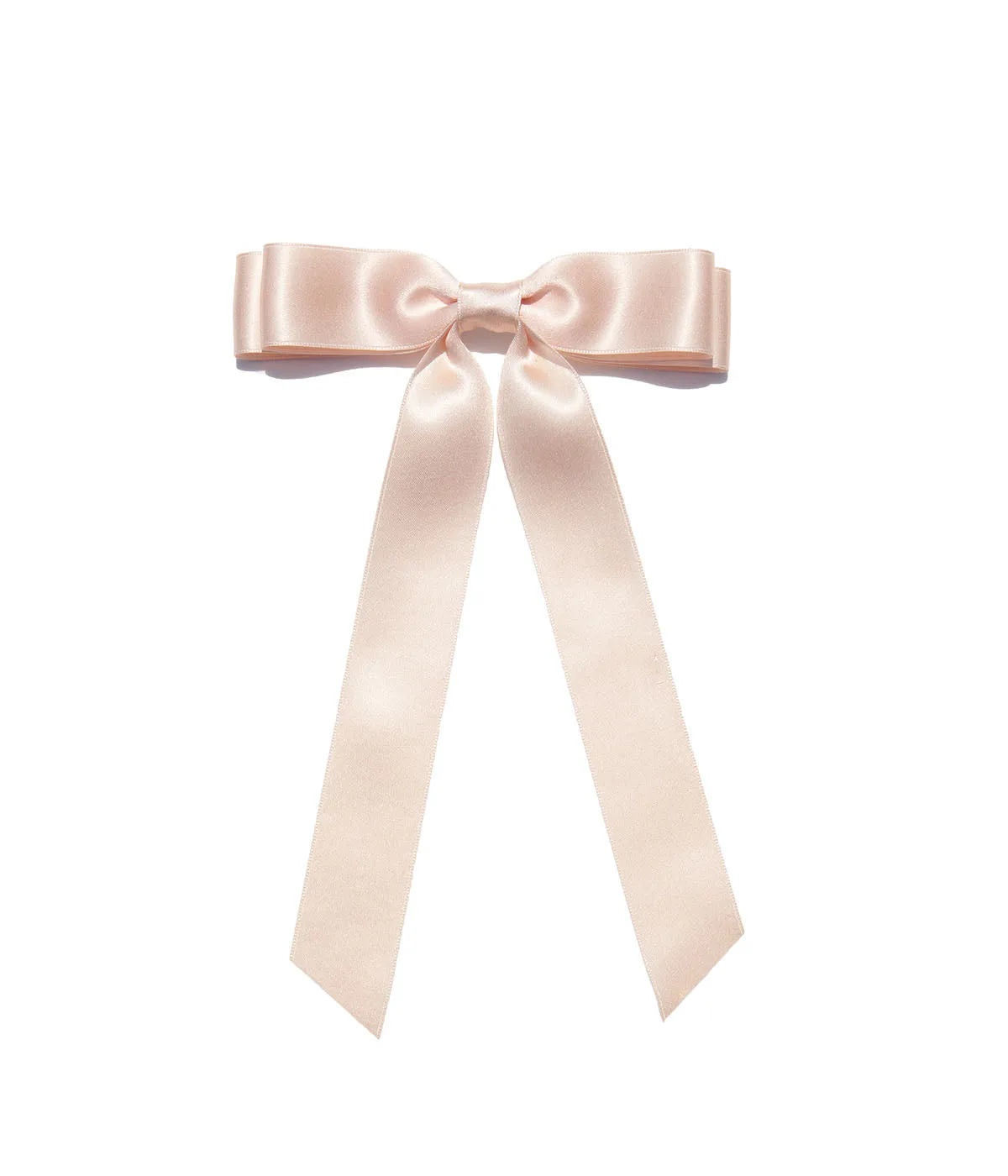 Loren Hope x Bardot Bow Gallery - Silk Hair Bow in Blush