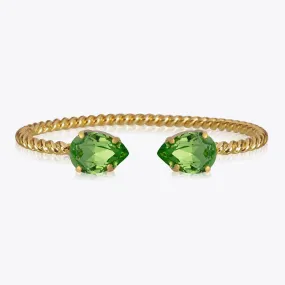 Mini Drop Bracelet / Peridot