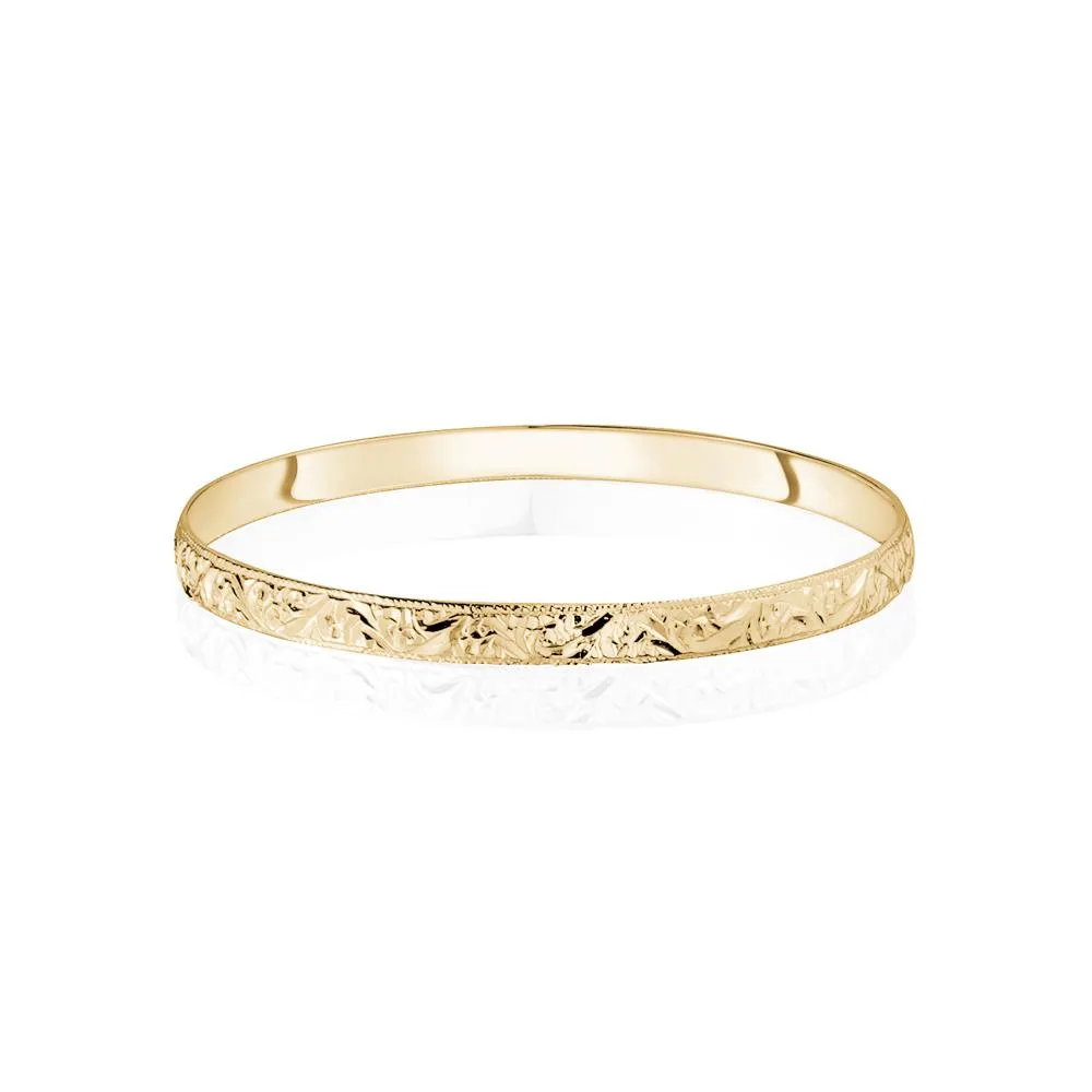 Moroccan Gold Bangle