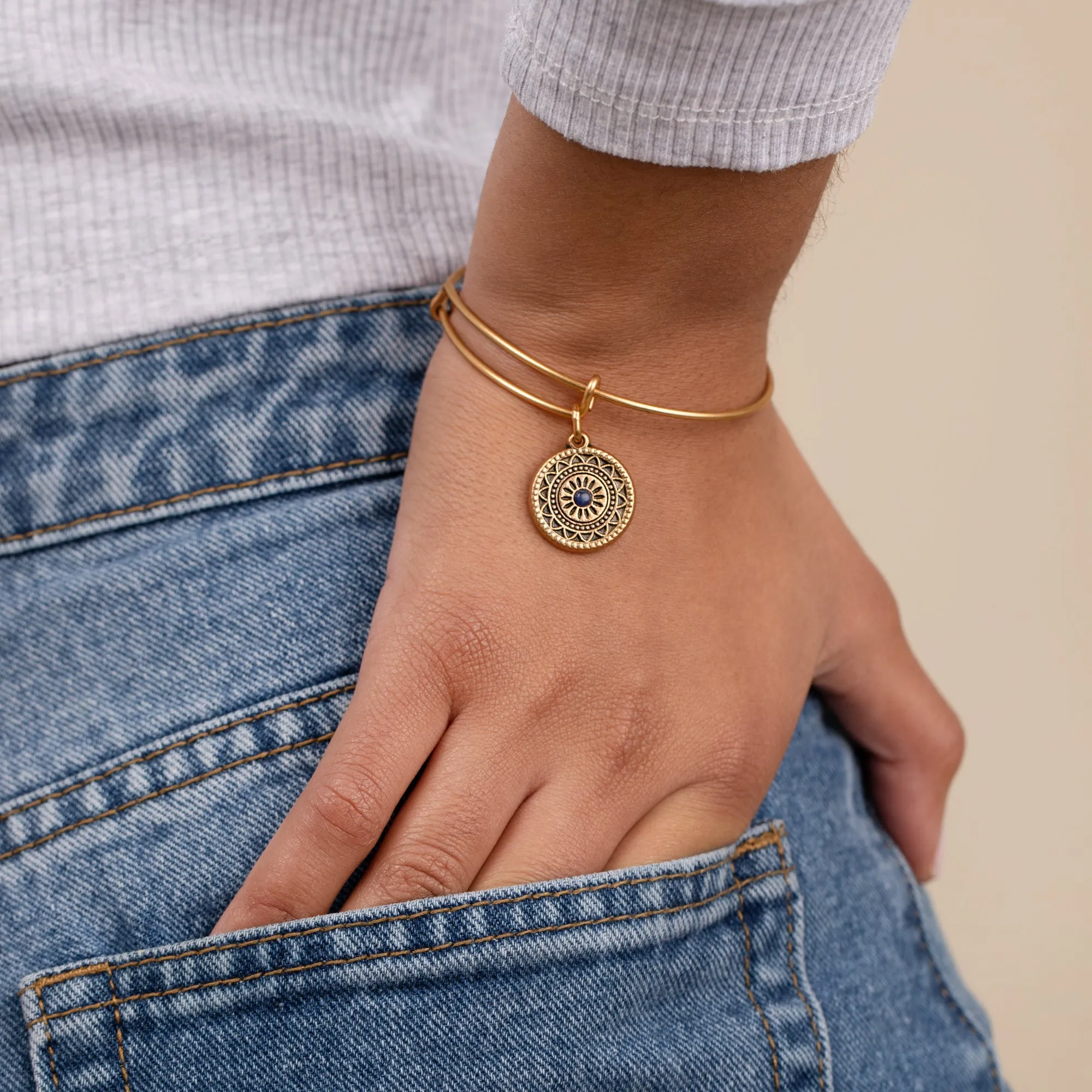 New Day Charm Bangle