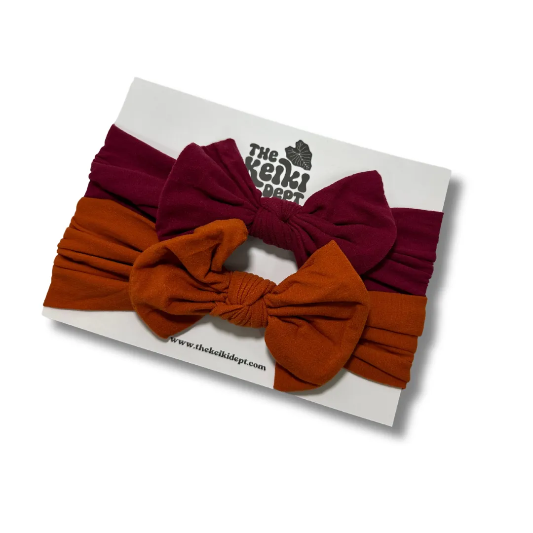 Nylon Headband Bow