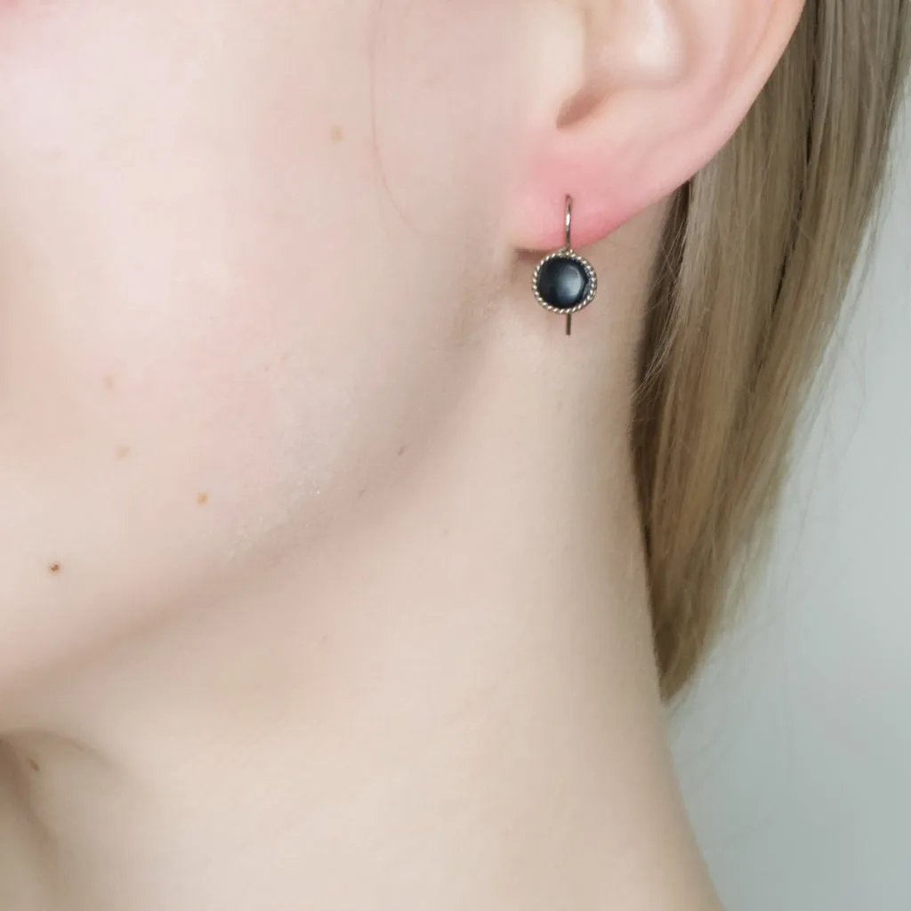 Onyx Drop Earrings