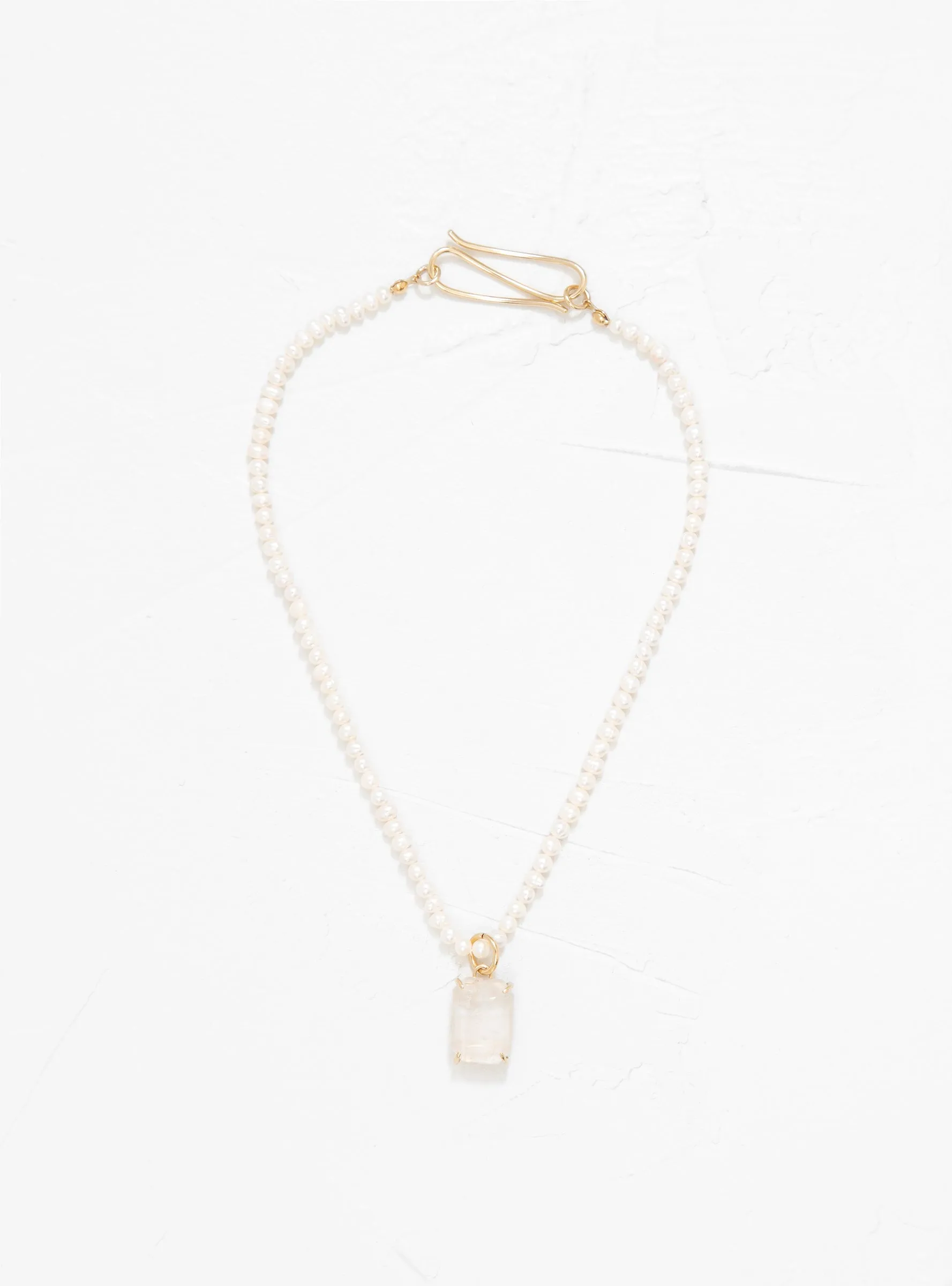 Quartz Pendant Necklace