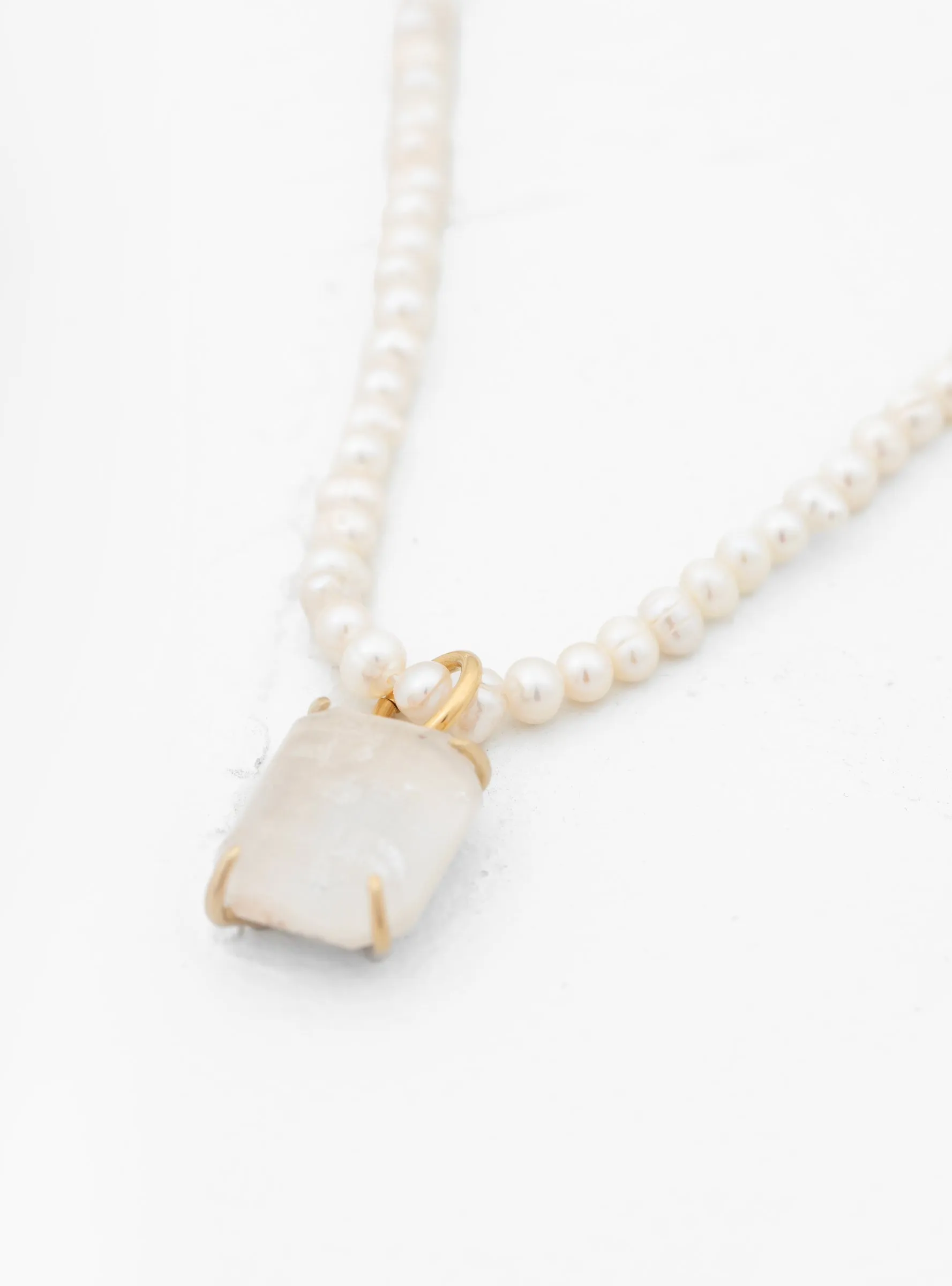 Quartz Pendant Necklace