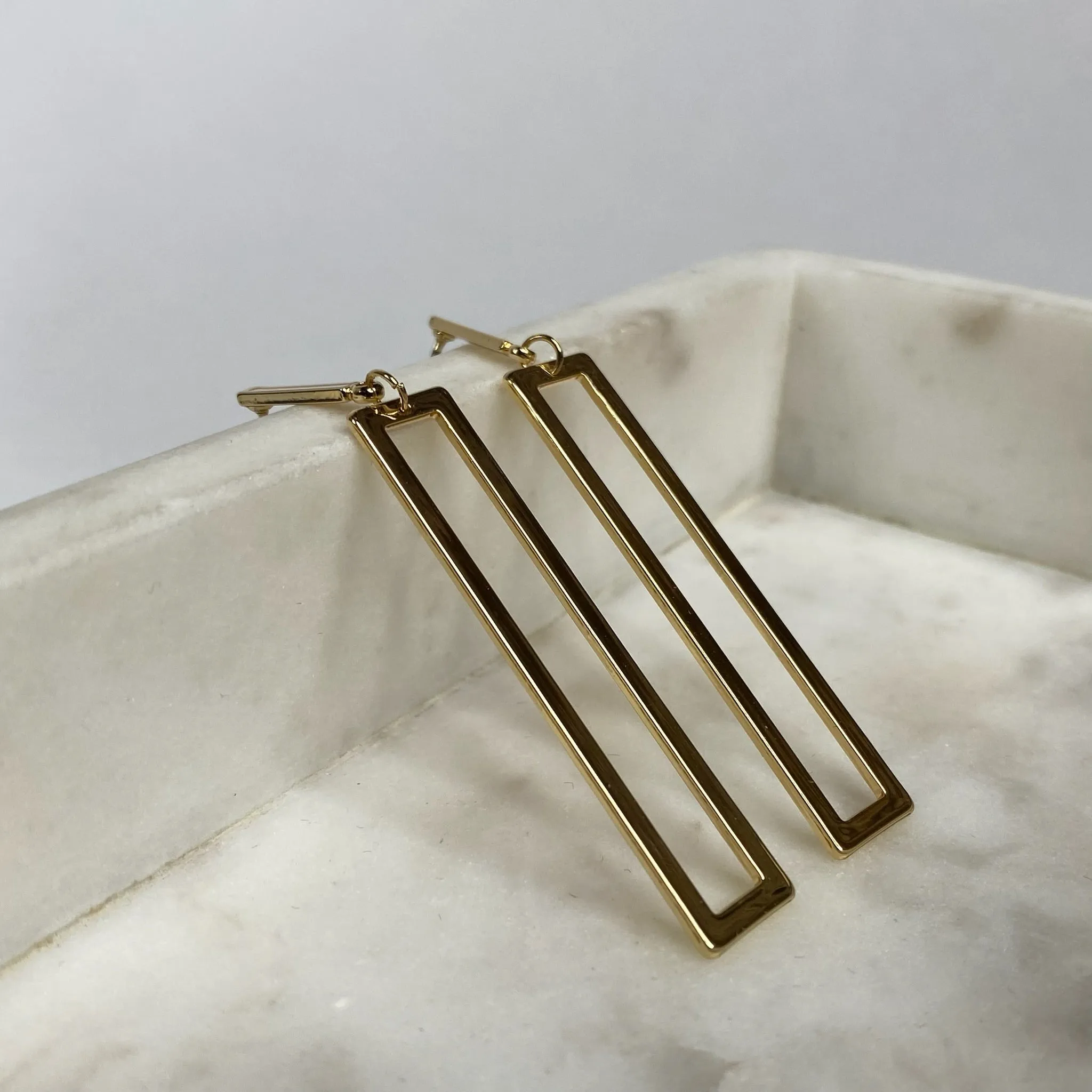 Rectangle Earrings