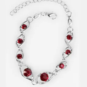 Rich is Rich Red Gem Bracelet