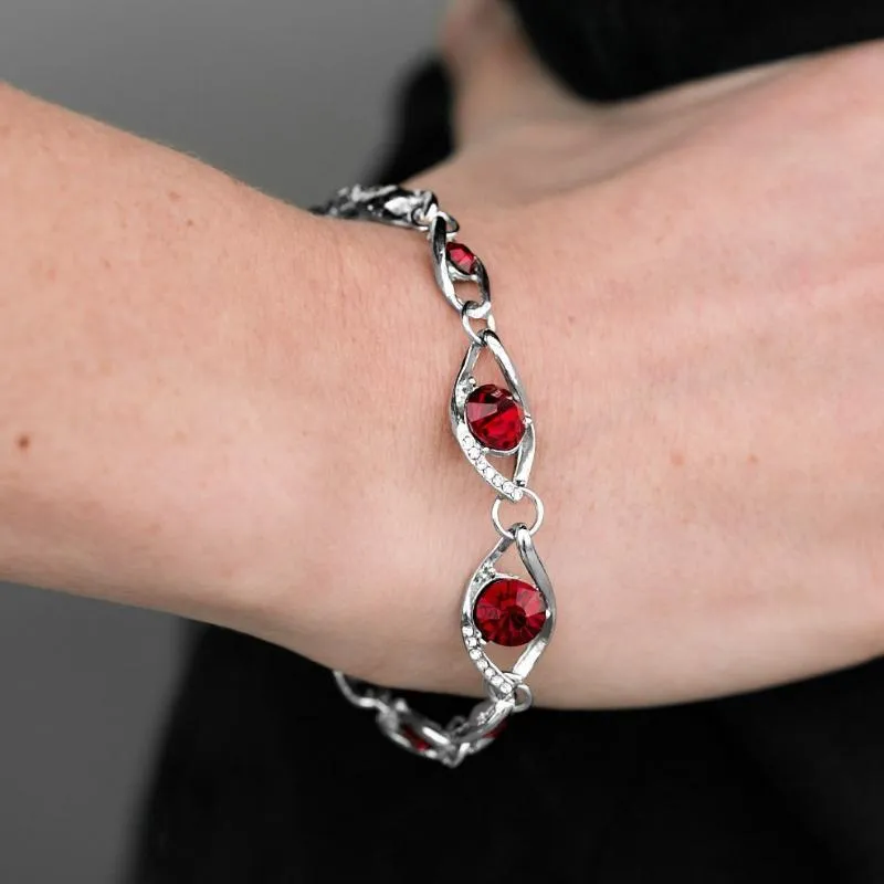 Rich is Rich Red Gem Bracelet