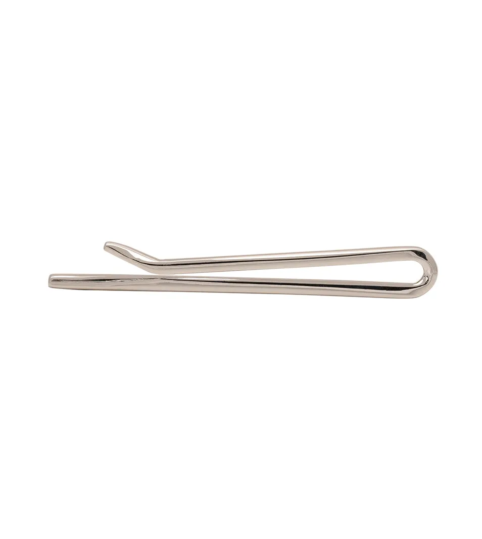 Silver Tie Clip