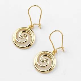 Spiral Drop Earrings