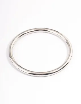 Stainless Steel Statement Round Bangle