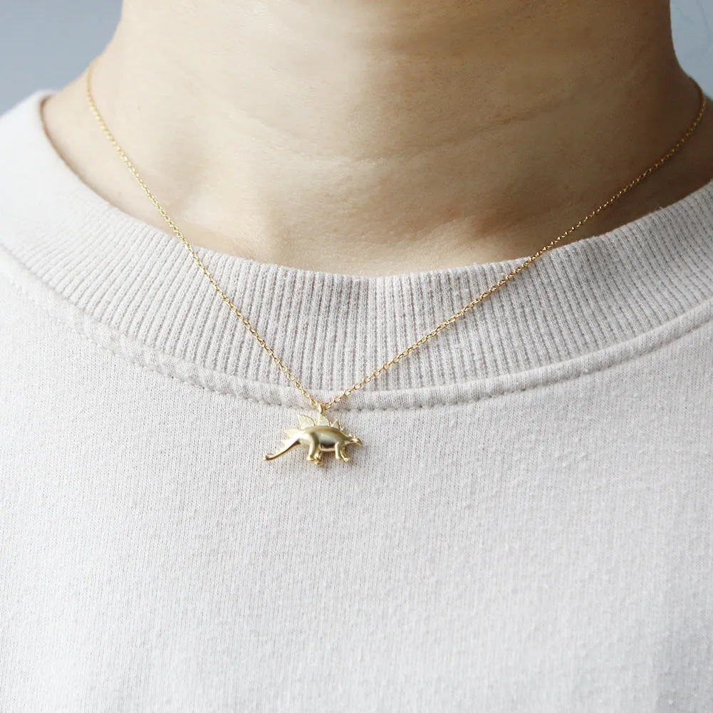 Stegosaurus Pendant necklace