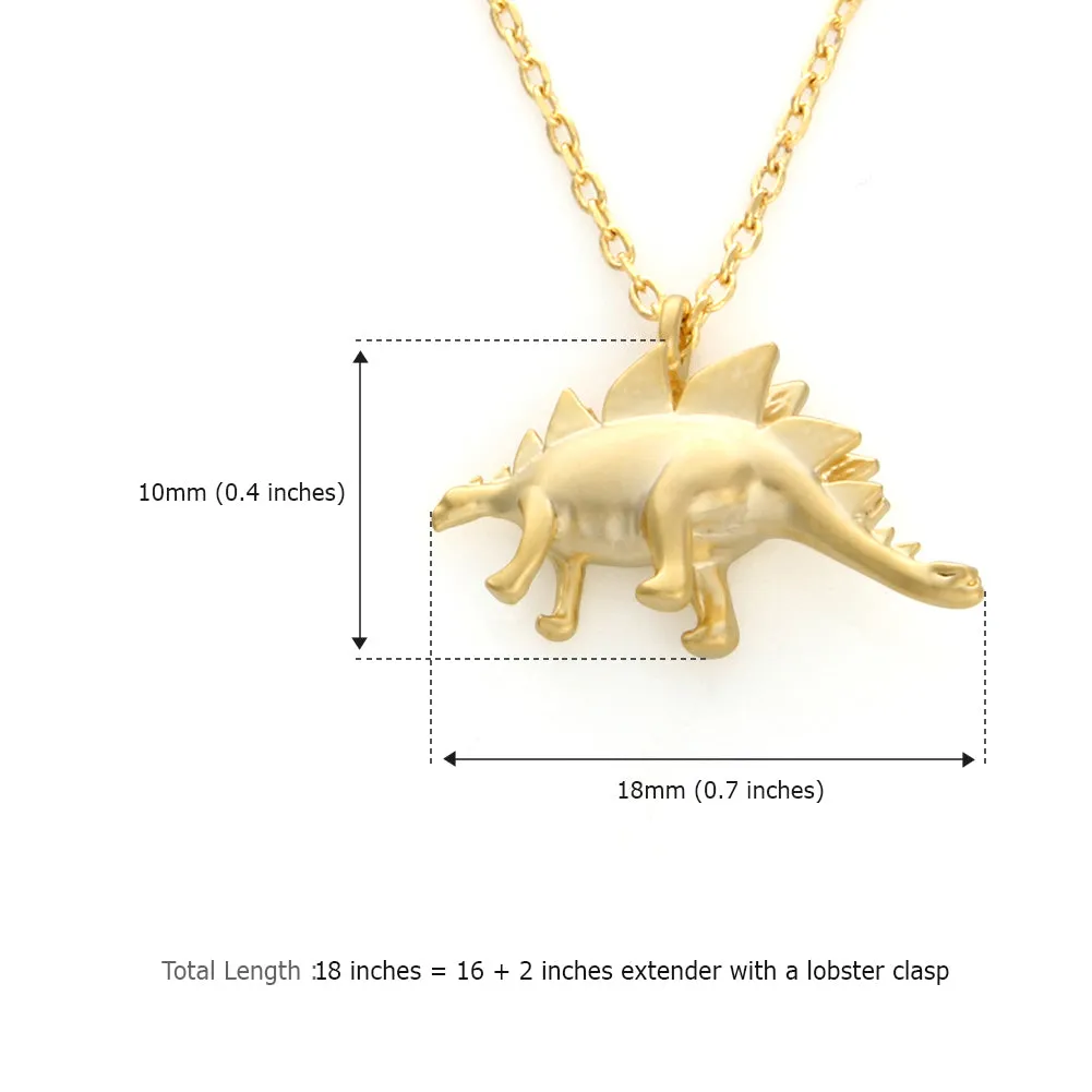 Stegosaurus Pendant necklace