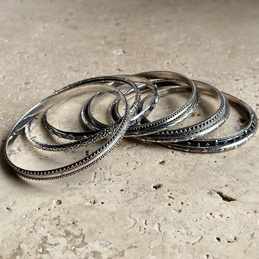 Sterling Silver Bangle - Chennai 03