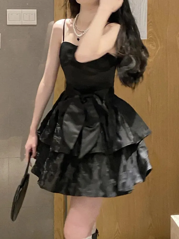 Strap Bow Dress