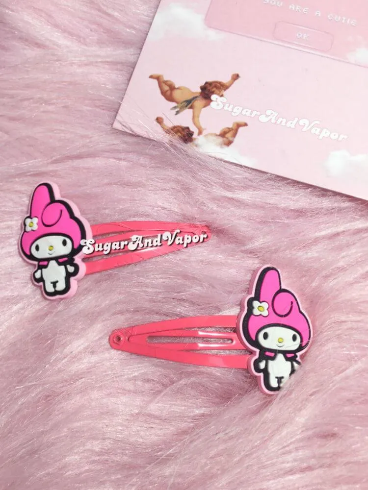 Sweet Devil Hair Clips