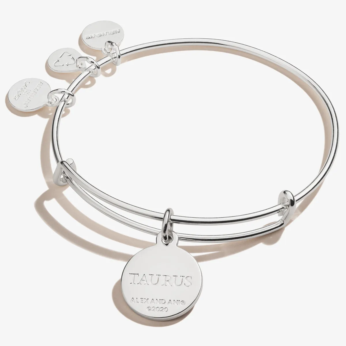 Taurus Zodiac Charm Bangle, Color