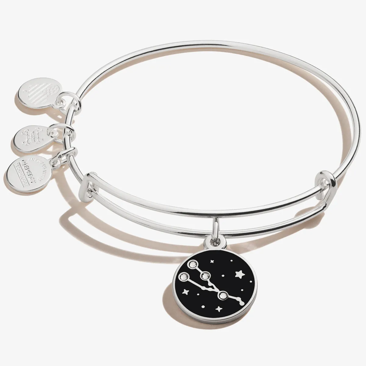 Taurus Zodiac Charm Bangle, Color