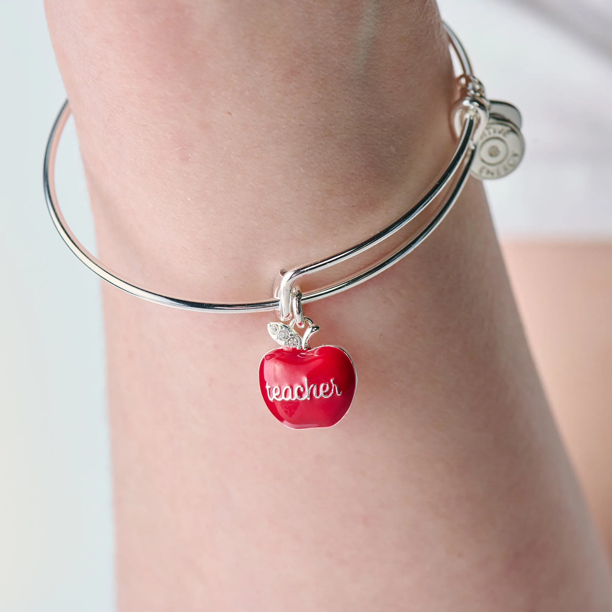 Teacher Appreciation Charm Bangle