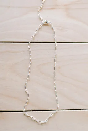 Textured Clip Chain Necklace