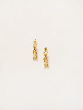 Thin Link Drop Earring