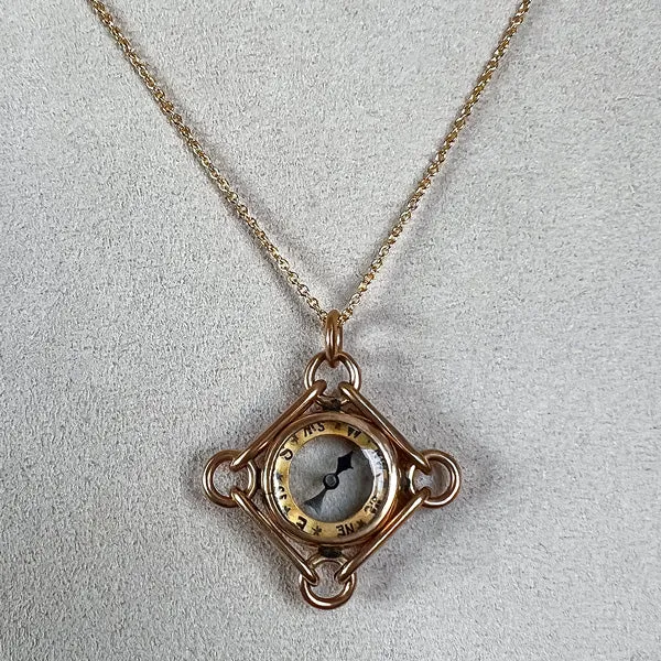 Victorian Compass Pendant