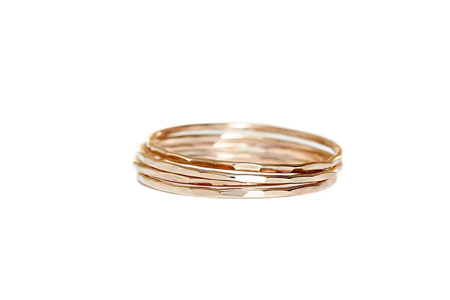 Whisper Stacking Rings