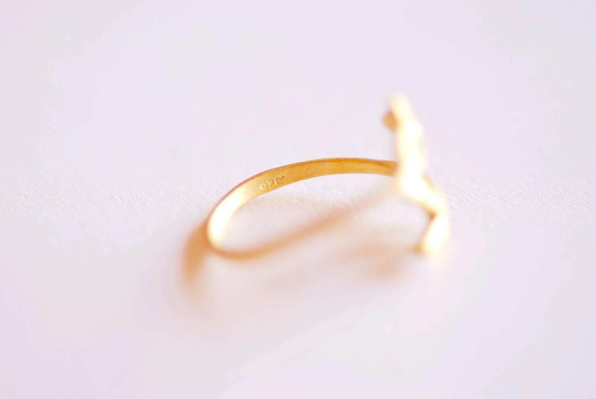 Wholesale Laurel Branch Ring, Vermeil 925 Sterling Silver, Gold Plated, Leaf Branch Ring, Leaf Ring, Rose Gold Leaf Ring, Layering Ring, Vine Twig Ring, Nature Jewelry, Bulk Rings